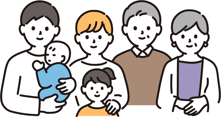 家族イラスト